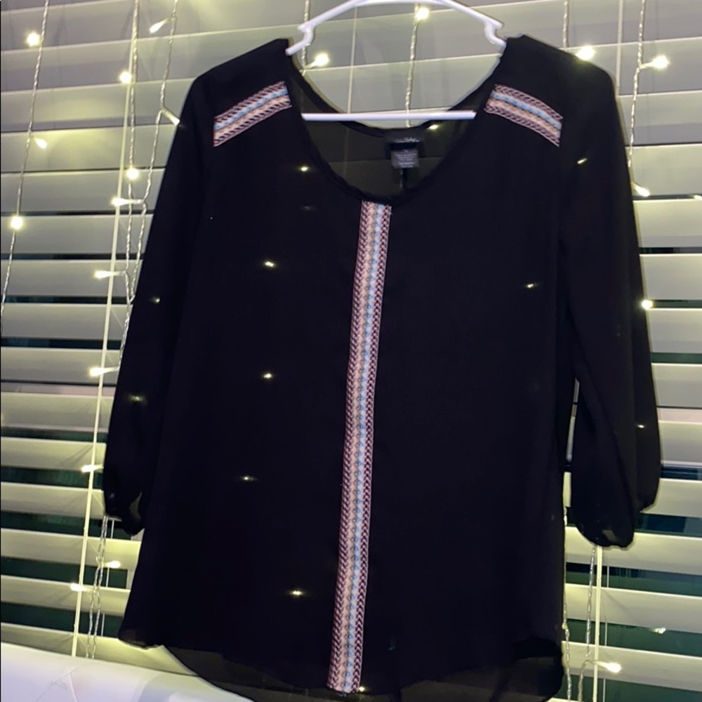 Black blouse